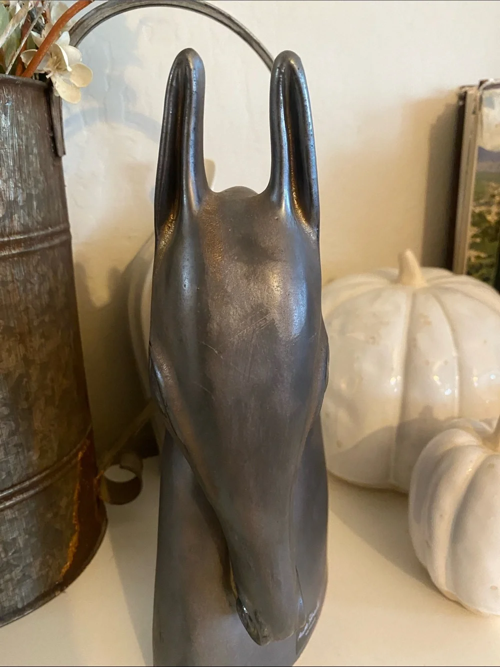 IKEA Brodd Horse Head Sculpture Design by Annette Edmark - 1990s Vintage Rare